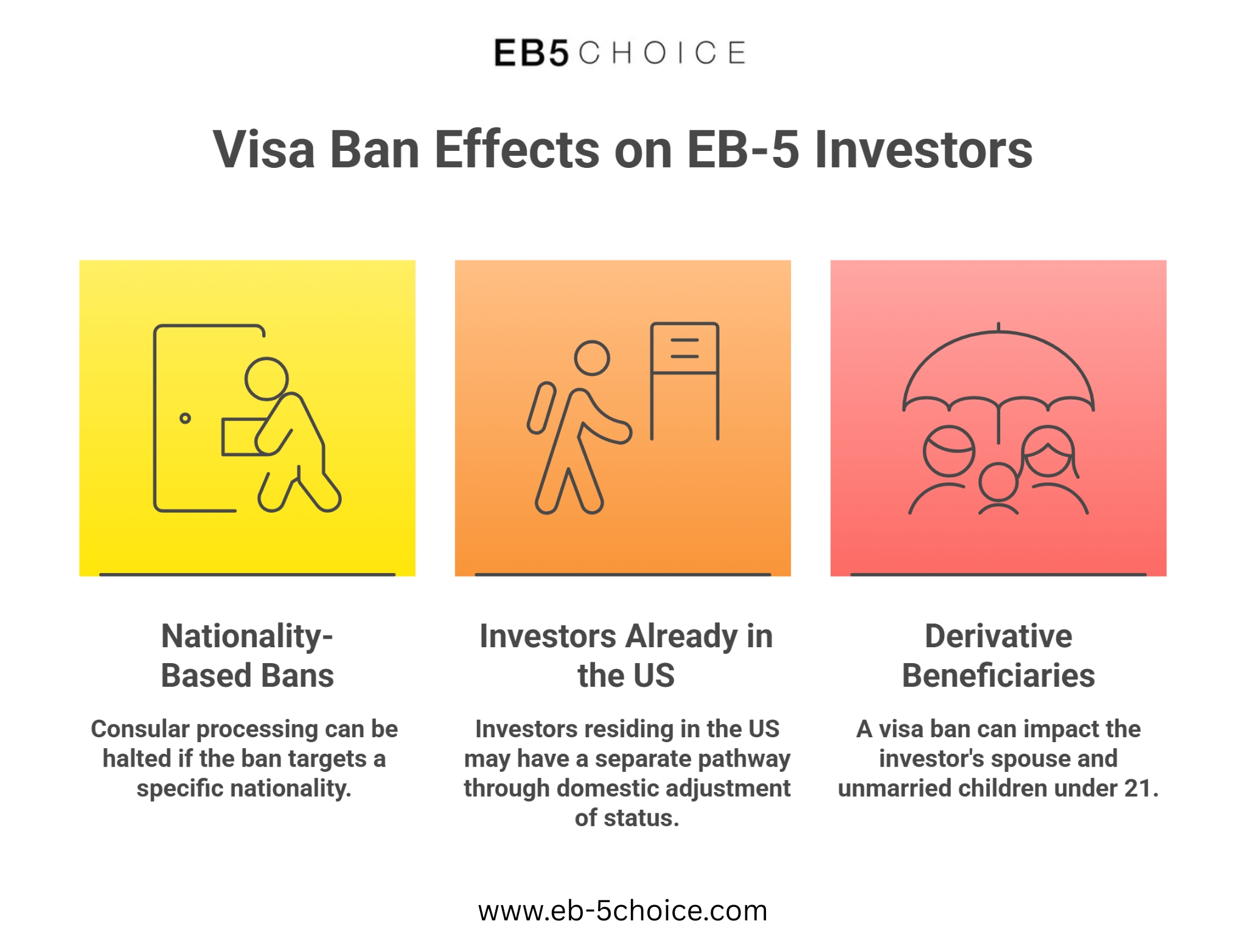 US Visa ban effects